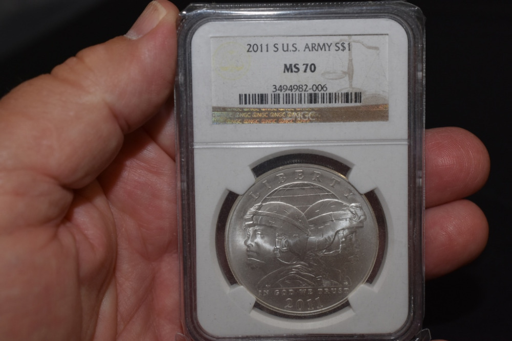 2011-S U.S. ARMY DOLLAR