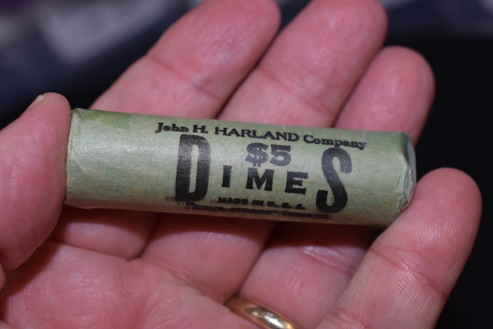 ROLL OF ROOSEVELT SILVER DIMES