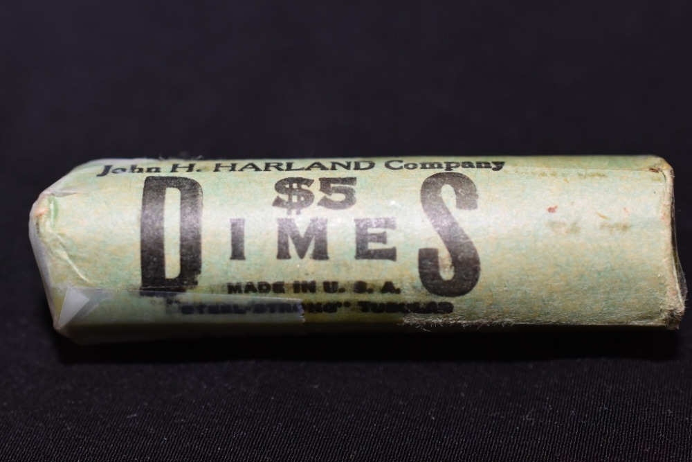 ROLL OF ROOSEVELT SILVER DIMES
