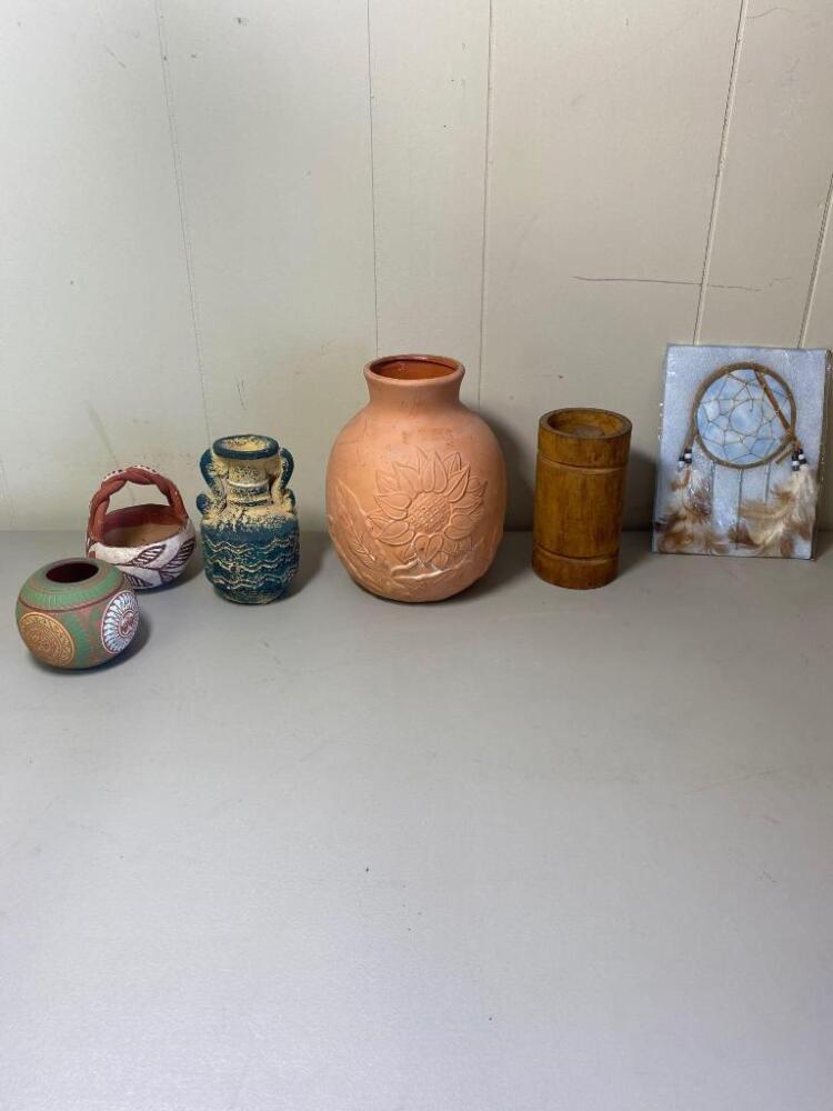 Decorative Ceramic and Wood Items