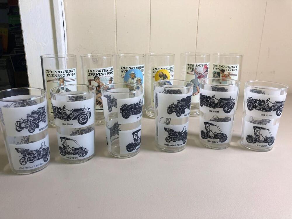 Collection of Decorative Glasses