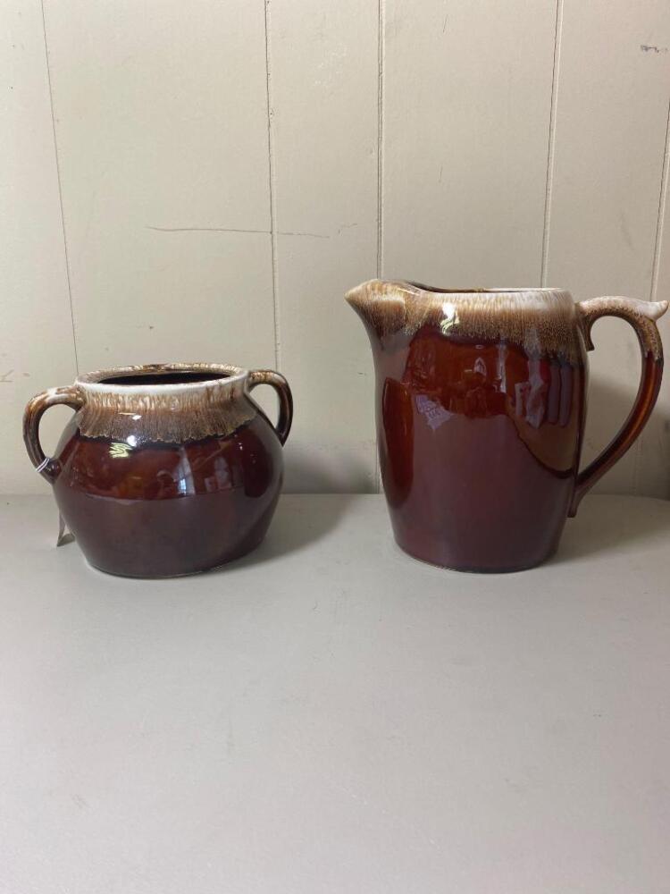 Ceramic Pitcher and Pot