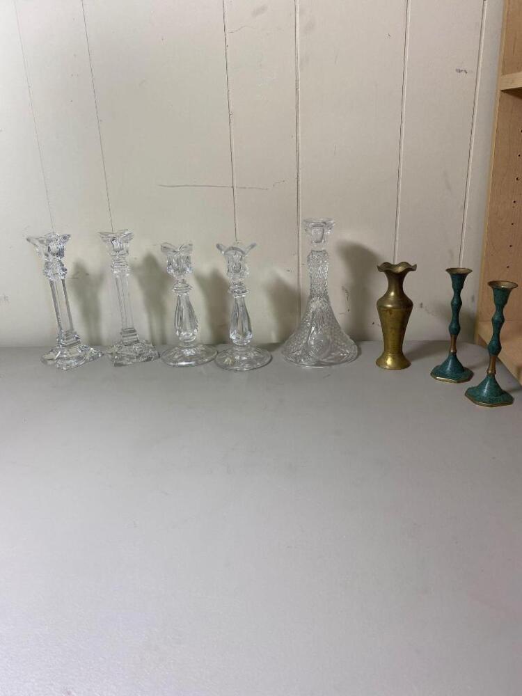 Assortment of Candle Holders