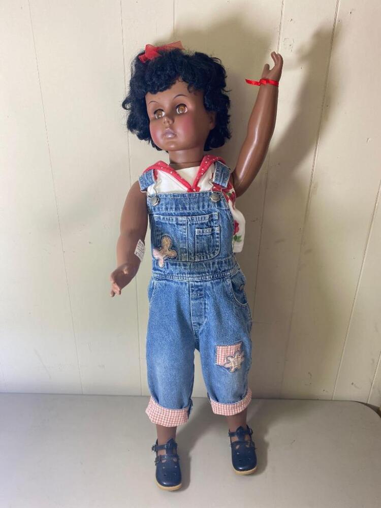 Uneeda Co. Black Doll 31in T
