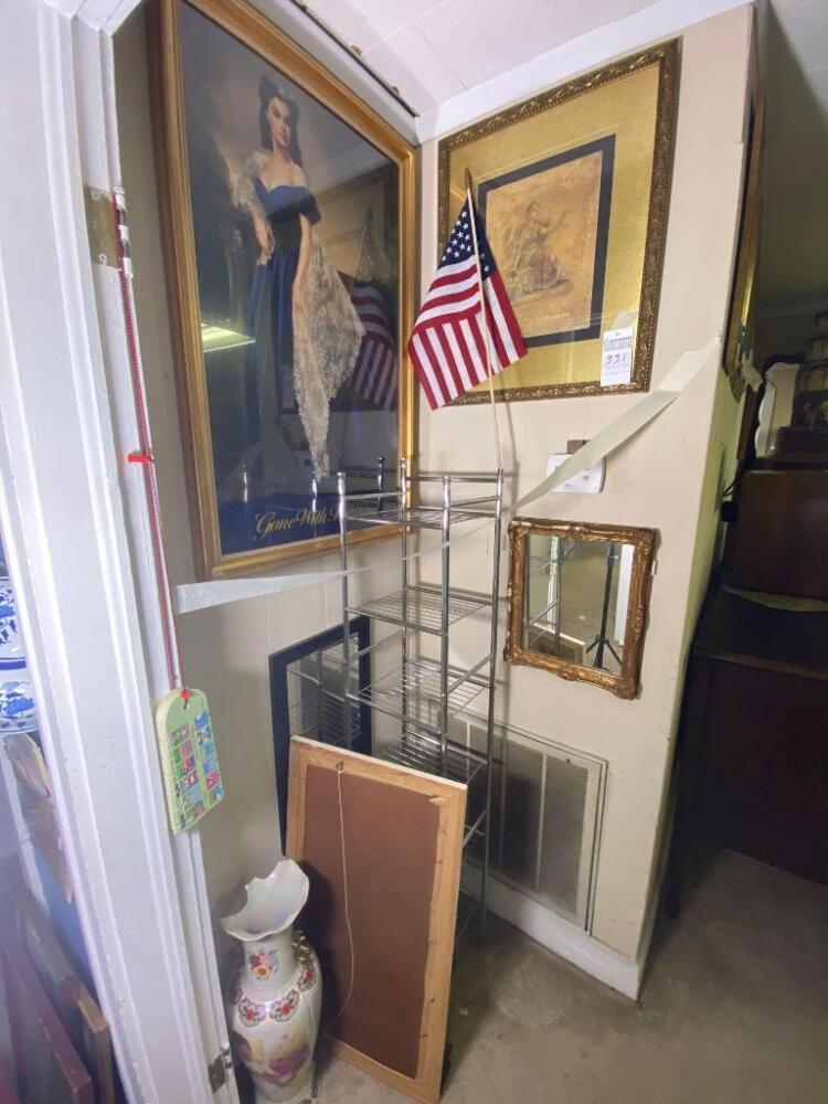 Variety of Framed Wall Art And Misc. Items