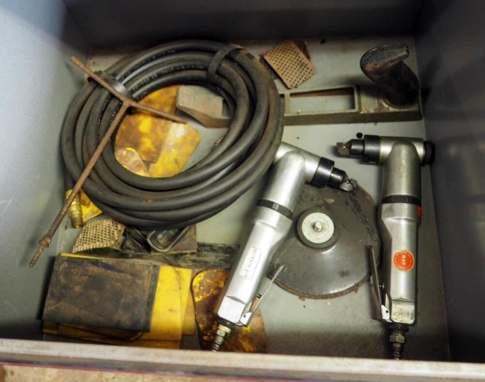 Mark One Air Dibblers, Qty 2; Pneumatic Hose, And More, Contents Of Drawer