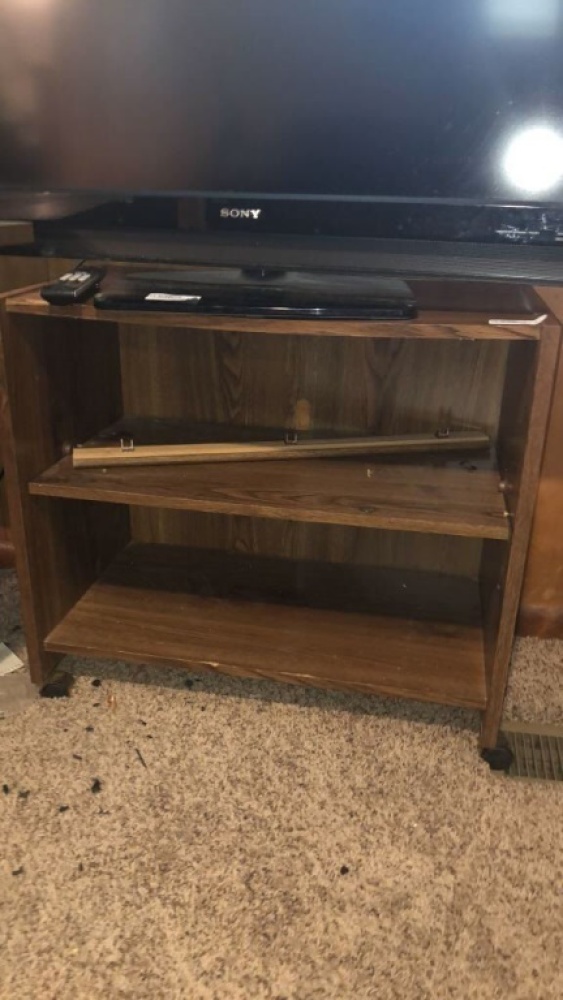 Rolling Cart or TV Stand (TV not Included)
