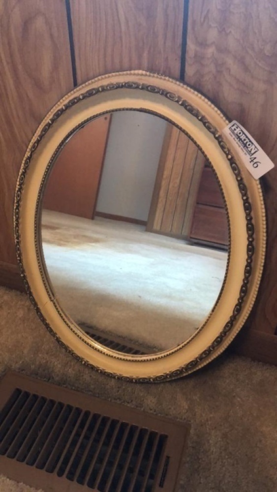 Vintage Oval Mirror