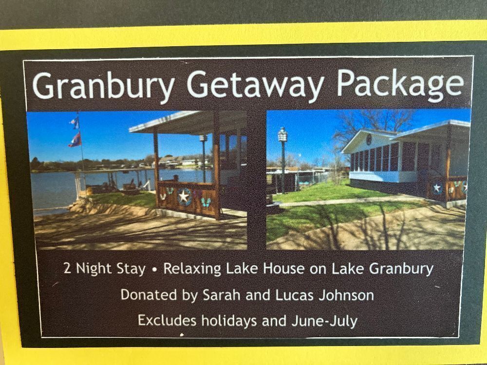 EVERYTHING IS BETTER ON VACATION - GRANBURY GETAWAY!