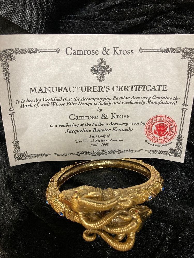 Camrose & Kross Double Ram Cuff Bracelet