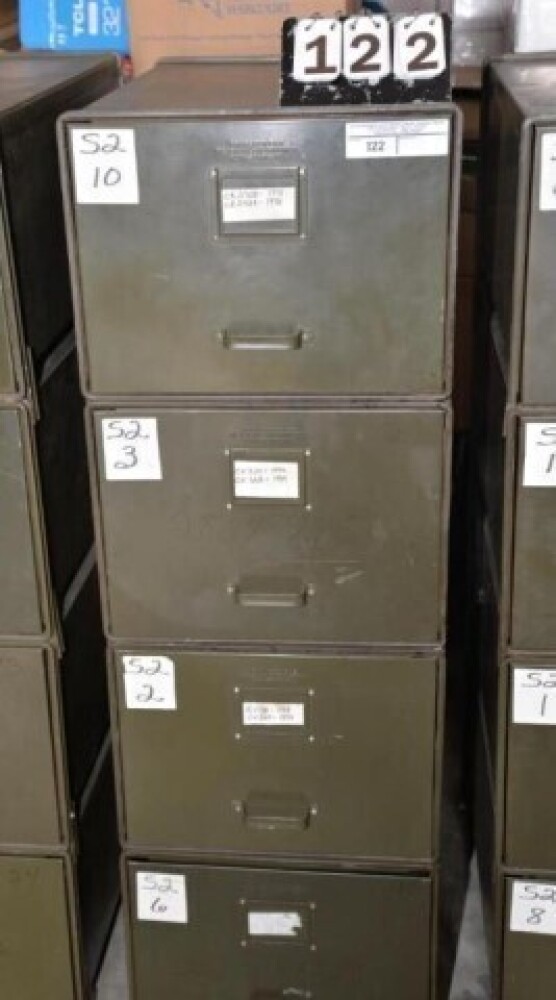  4 1 drawer stackable file cabinets metal