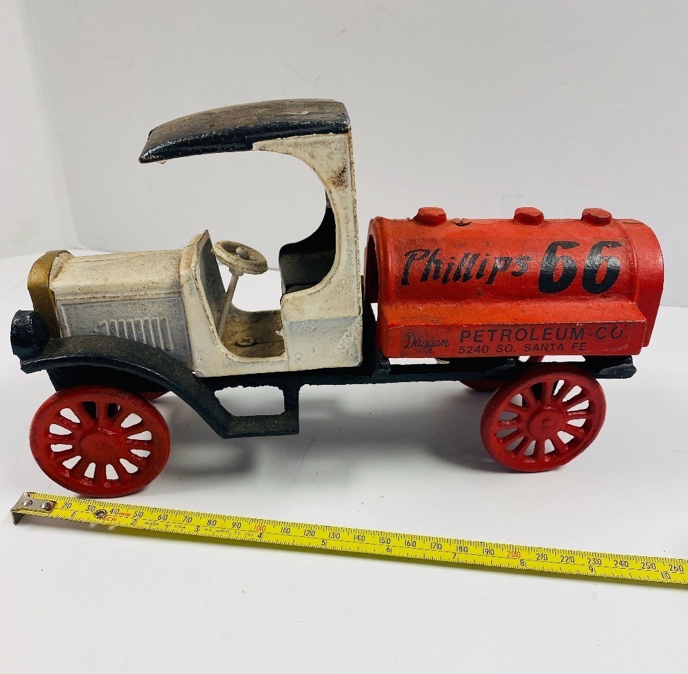 PHILLIPS 66 CAST IRON GAS TRUCK
