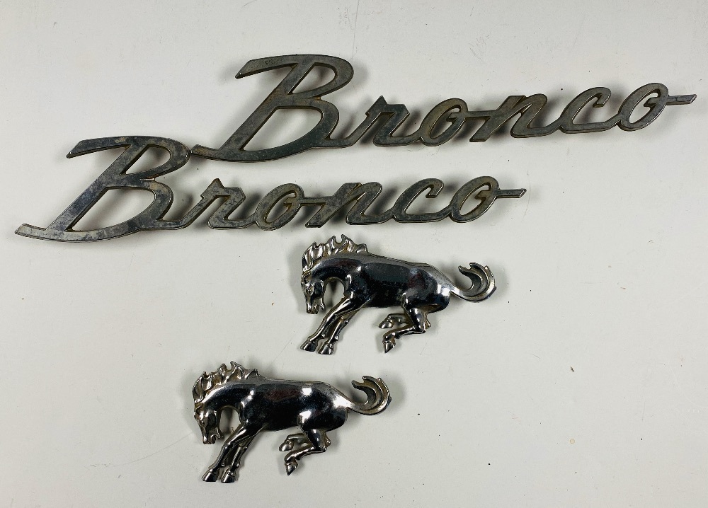 1960S/70S FORD BRONCO BADGING/EMBLEMS