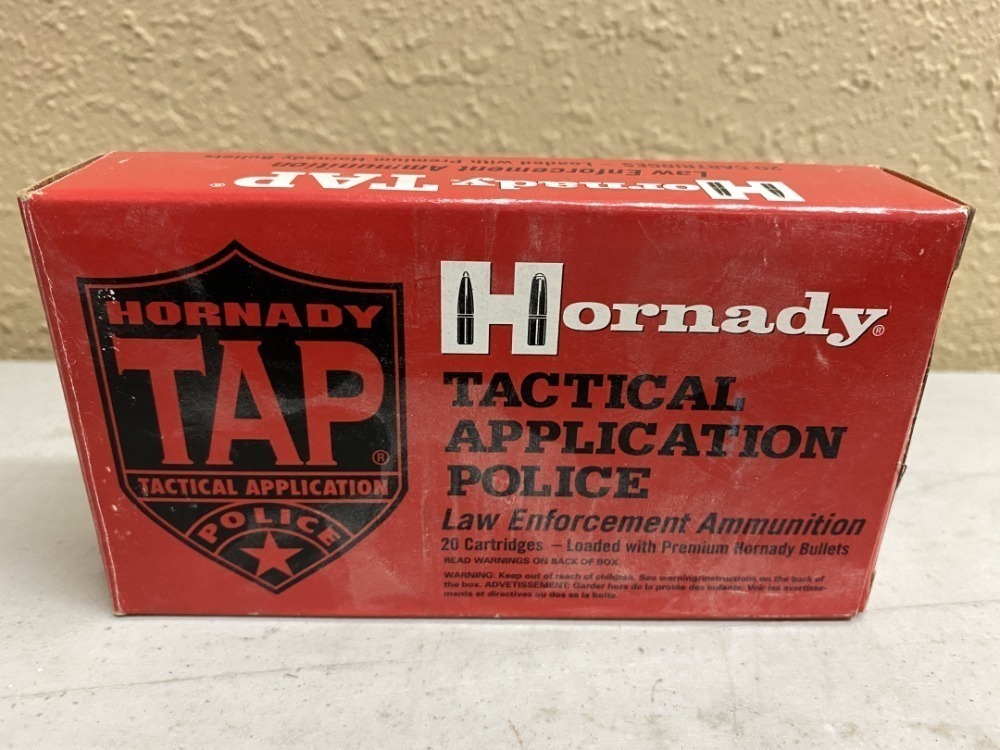 Hornady Tactical .308 WIN 168 grain BTHP - 20 rounds