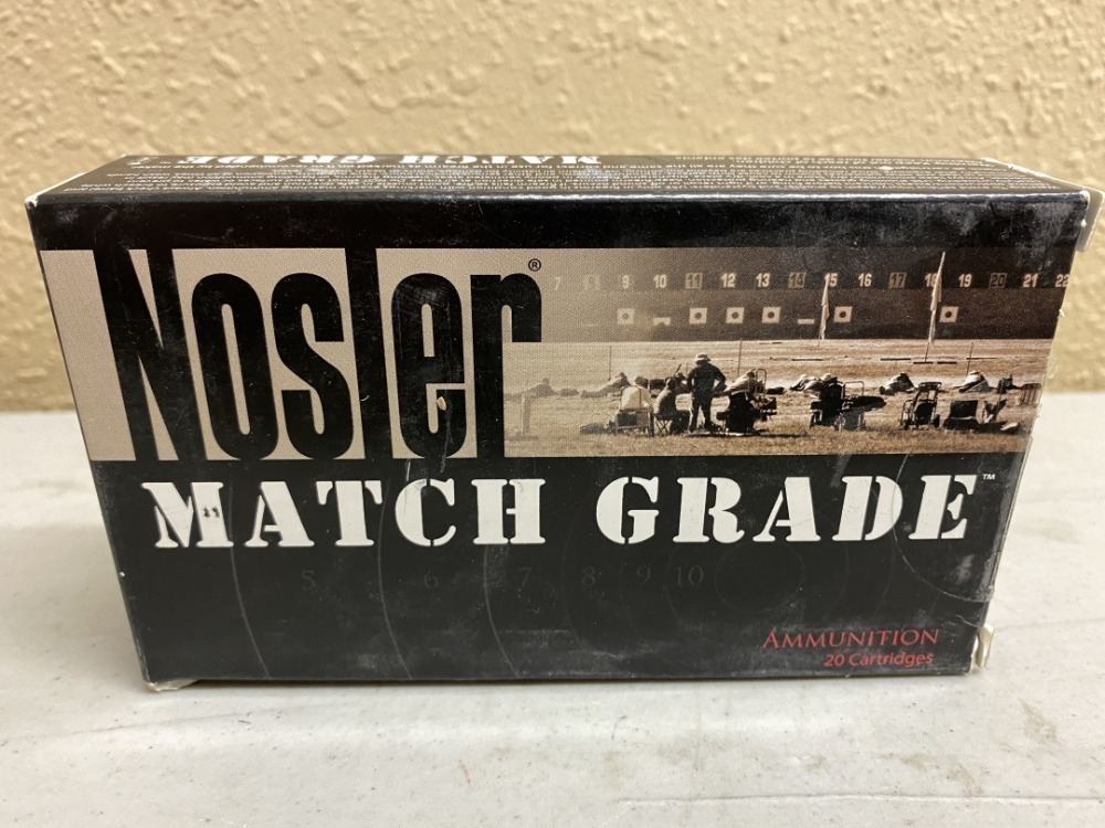 Nosler Match Grade .308 WIN 168 grain HP - 20 rounds