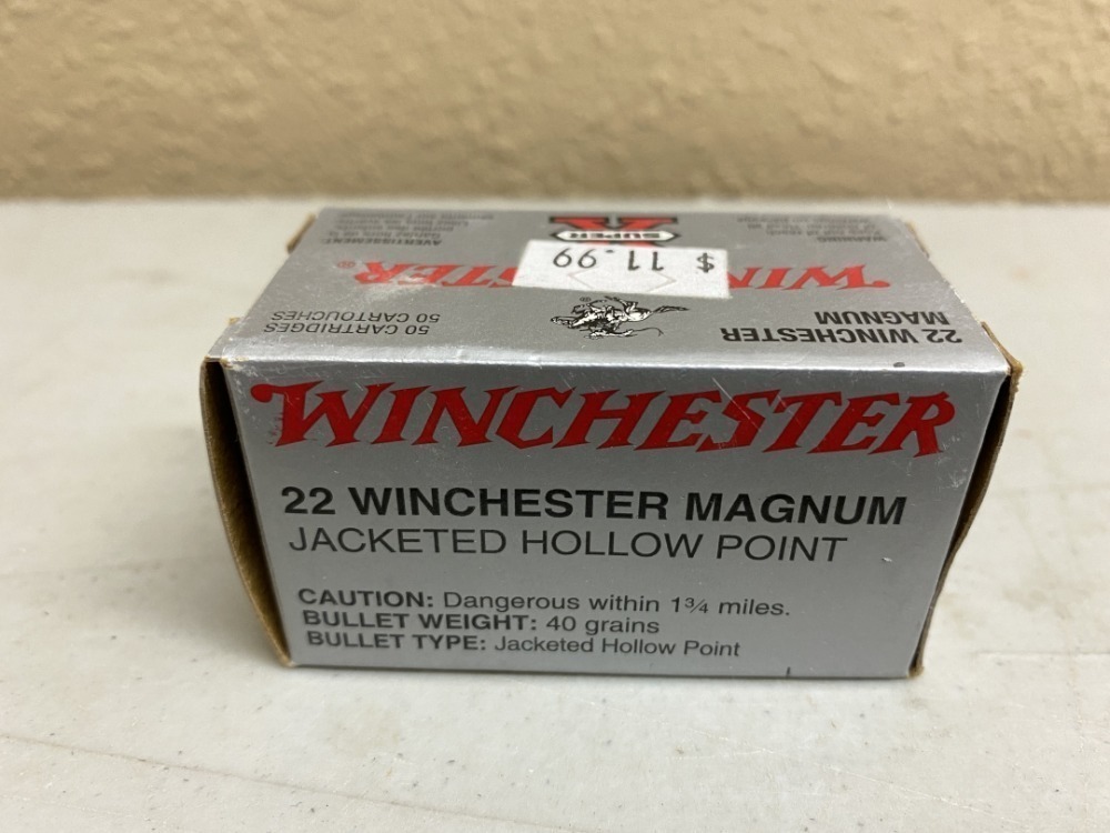 Winchester .22 WIN MAG - 50 rounds