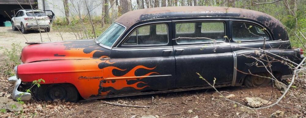 1953 - 55 Cadillac Hearse With Suicide Doors, Model 1521