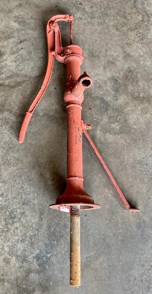 Vintage Cast Iron Cistern Pump