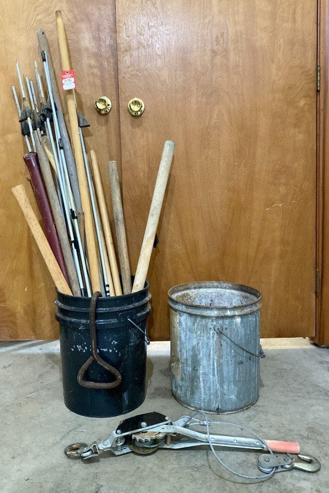 New Handles, Fence Posts, & Come-Along