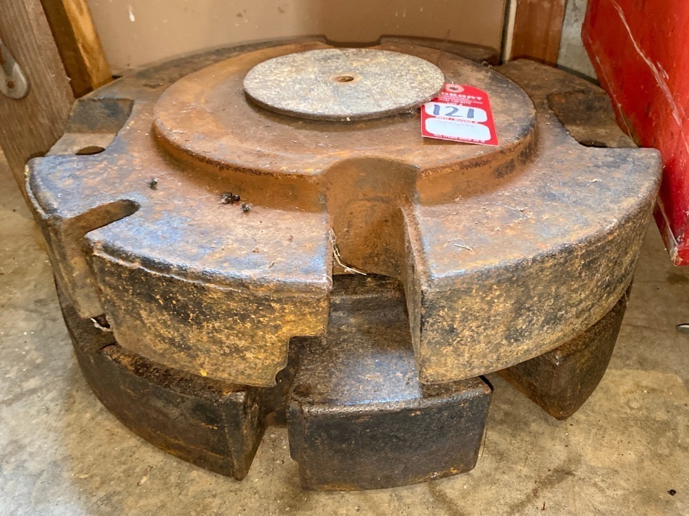 Vintage Tractor Rear Wheel Weights