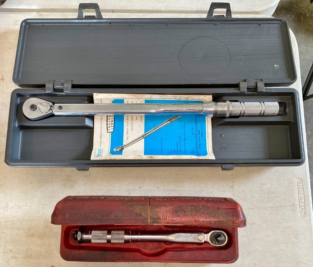 Proto 3/8" & Craftsman 1/2" Torque Wrenches