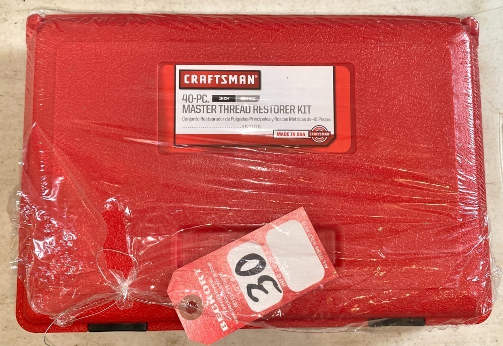 Craftsman 40-Piece Master Thread Restorer Kit