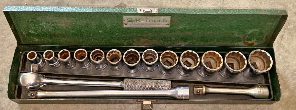 S&K 1/2" Drive Socket Set