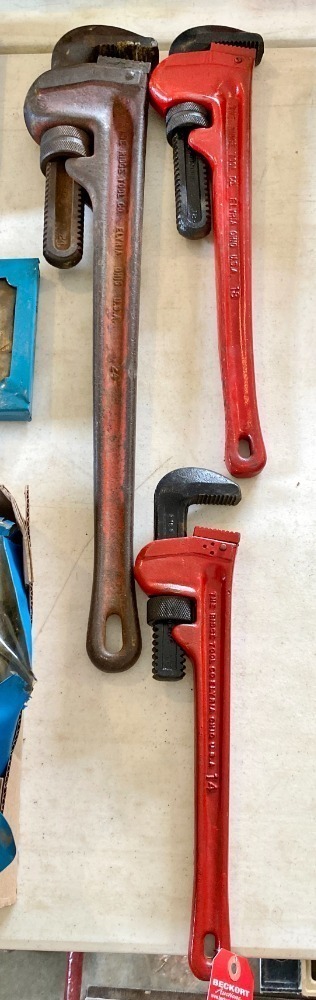 Ridgid Pipe Wrench Set