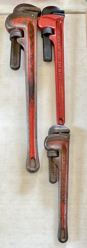 Ridgid Pipe Wrench Set