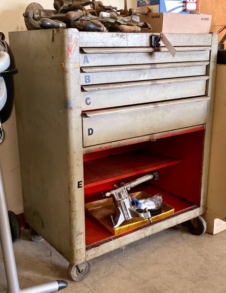 Shop Tool Cabinet & Contents
