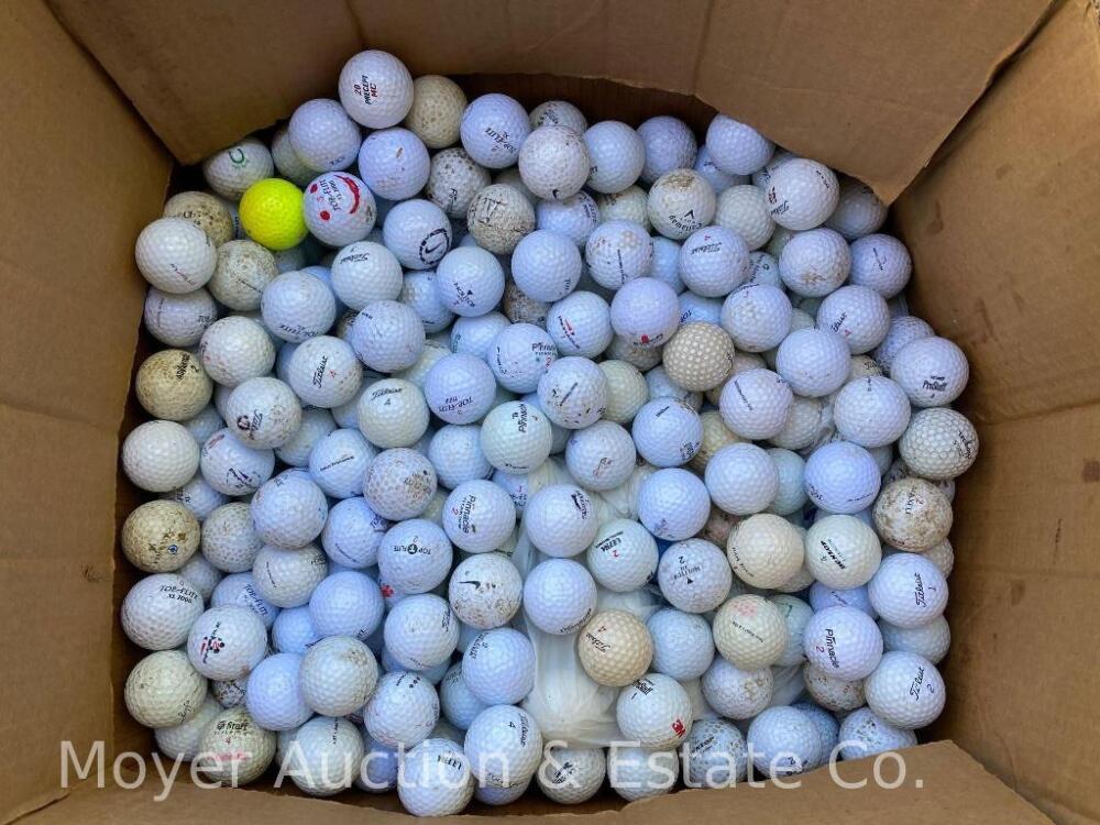 Large Box of Golf Balls
