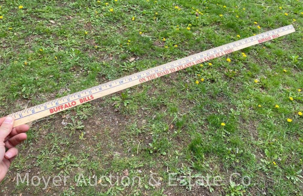 Buffalo Bills Yard Stick "Road to Atlanta"