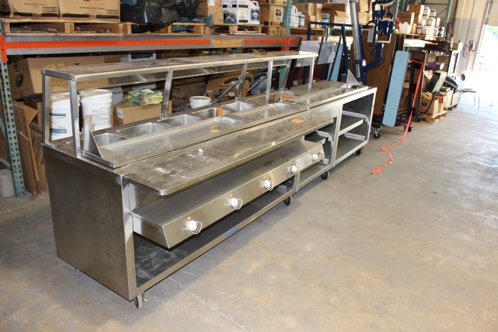ThermaDuke 5-Bin Steam Table/Serving Line