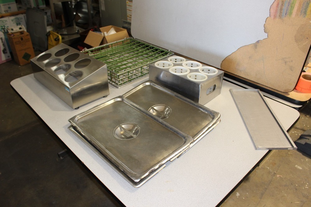 Utensil Holders, Strainers, Stainless Lids