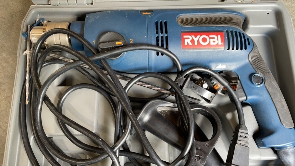 Ryobi 1/2" Hammer Drill In Case image