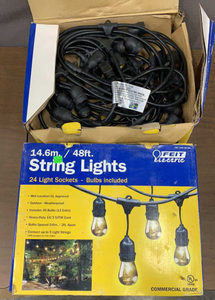 2 Packages Of String Lighting, Looks Unopened image