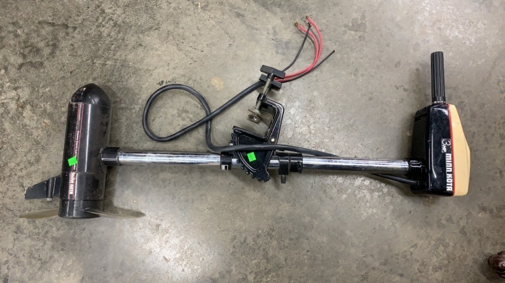 Minn Kota 3hp Boat Motor Untested image