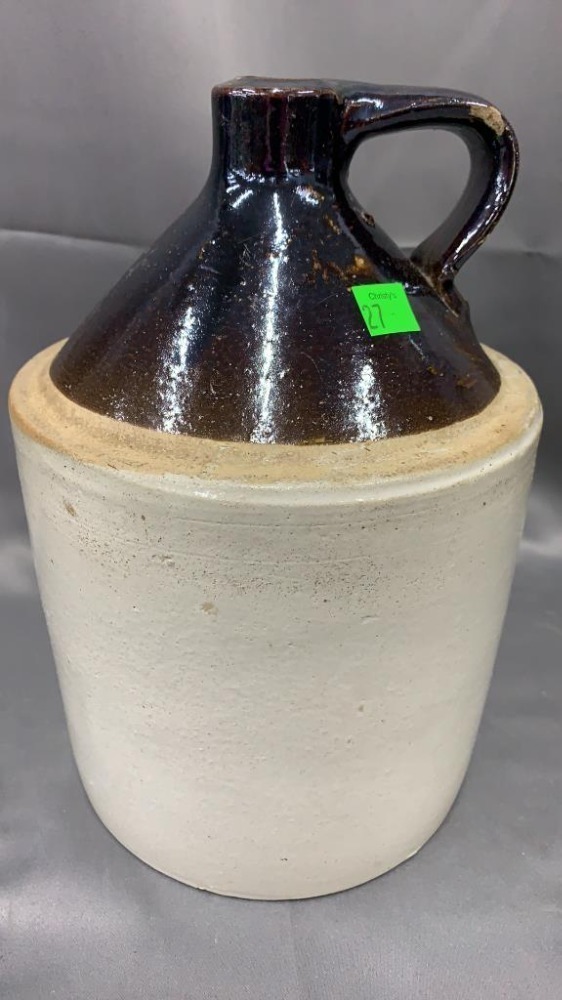 Crock Jug, 10 1/2in Tall, No Cork