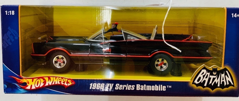 HOTWHEELS 1966 BATMOBILE TV SERIES