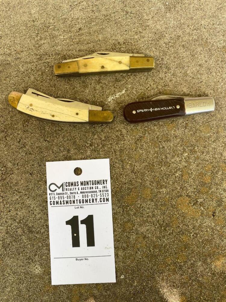 Variety of Pocket Knives