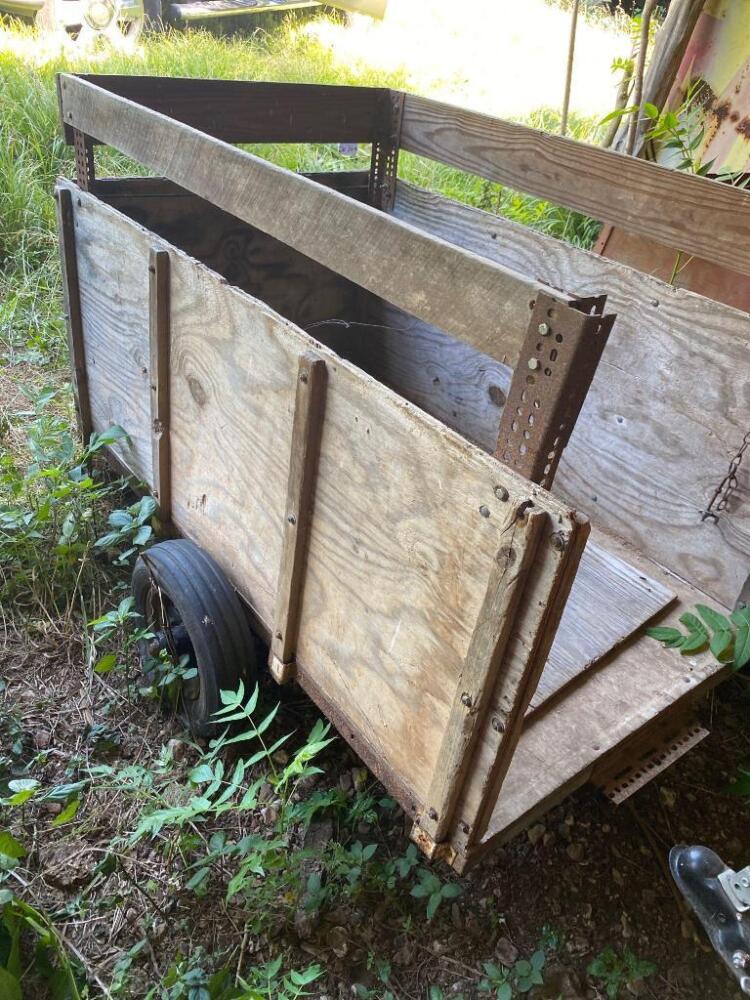 Small Utility Trailer- 36in. W x 56in. L (Buyer Responsible For Removal)