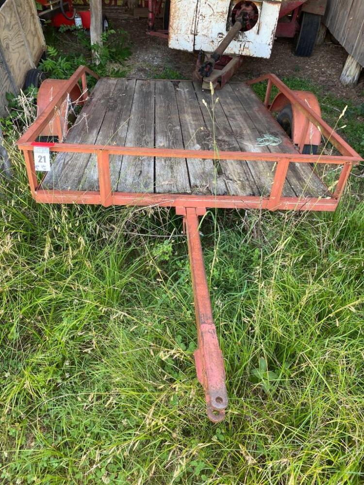 Utility Trailer- 5ft x 8ft (Buyer Responsible For Removal)