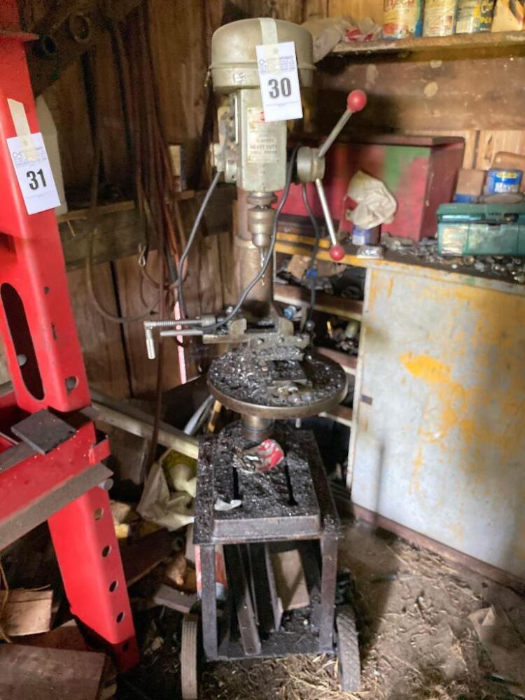 International Inc. SB-5 Heavy Duty Drill Press (Buyer Responsible For Removal)
