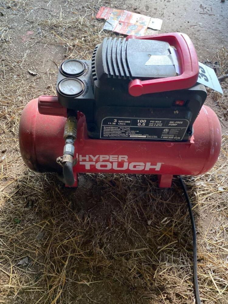 Hyper Tough 3 Gallon Air Compressor