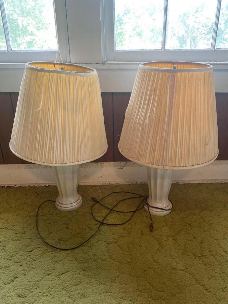 Decorative Lamp Pair