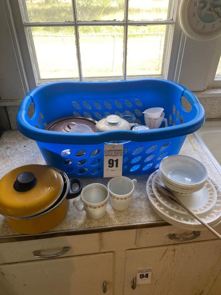 Misc. Items- Pot, Drinkware, Plates, Bowls, Etc.