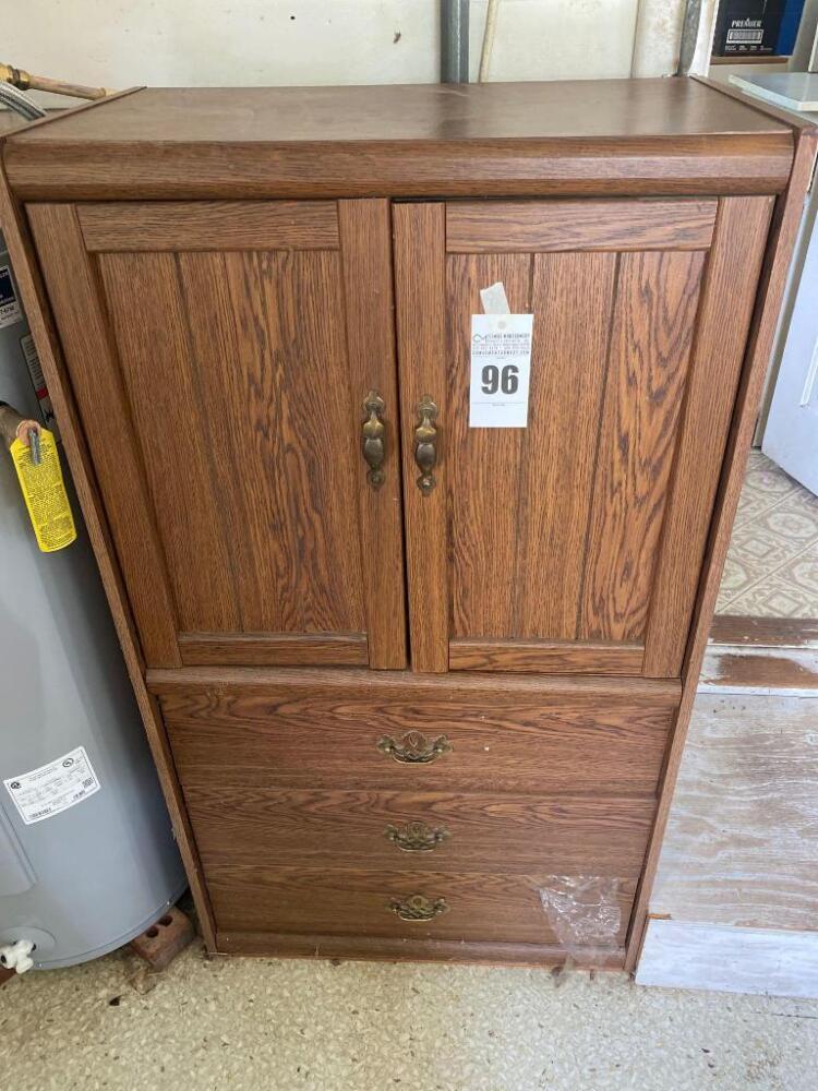 Storage Cabinet w/ Contents