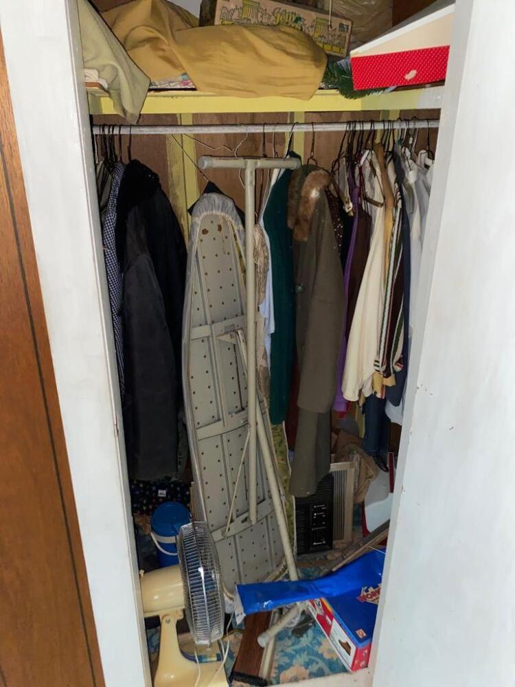SALVAGE LOT (Buyer Responsible For Removal)- Ironing Board, Fan, Cooler, Etc.