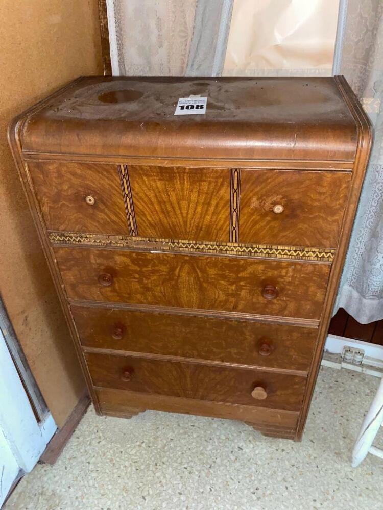Vintage Wooden Chest of Drawers
