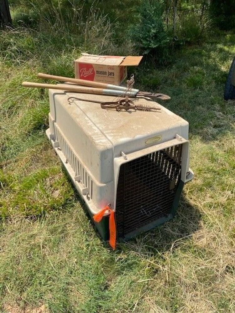 Large Dog Carrier and Misc.